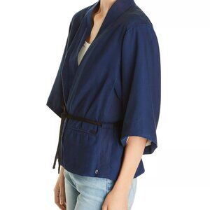 Scotch & Soda Indigo Kimono Blazer Size Small